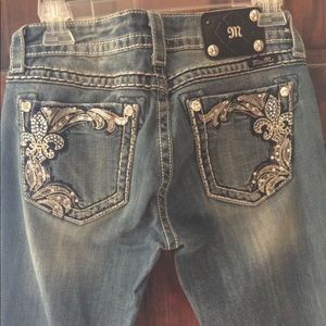 Distressed Miss Me jeans
